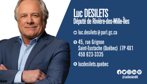 Député de Rivière des Mille Îles