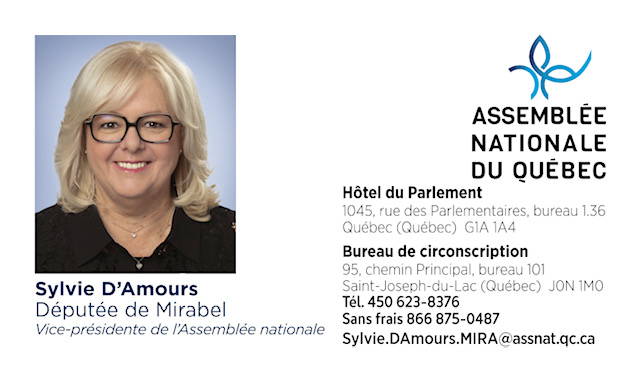 Partenaires 28 Deputee de Mirabel Sylvie DAmours