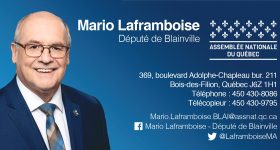 Députe de Blainville - Mario Laframboise